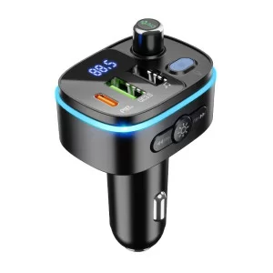 FM Модулятор Hoco E62 Fast (PD20W + QC3.0) [Black]